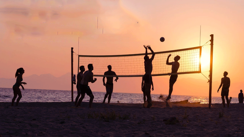 What Is The Volleyball Net Height? 2 Beach Volleyball Net Height